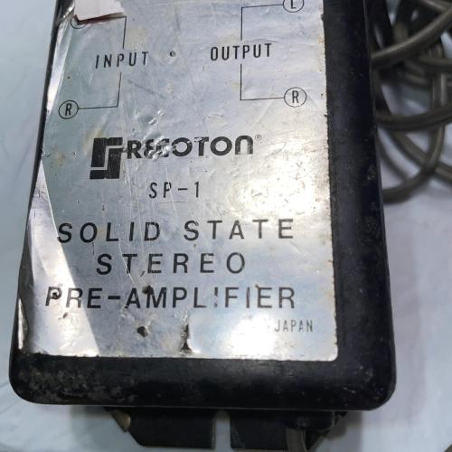 Recoton SP-1 Stereo Phonograph Pre-Amp