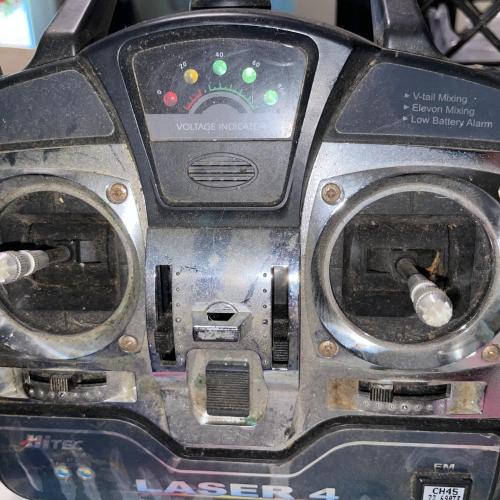 HiTech Laser 4 Digital Proportional FM Radio Controller 72 Mhz