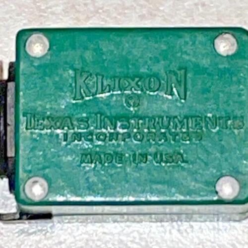 Klixon (Texas Instrument ) Circuit Breaker Model 2TC2-1