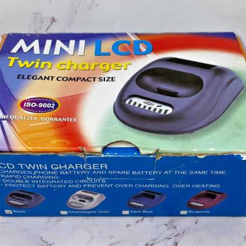 Mini LCD Twin Charger ISO-9002 Certified